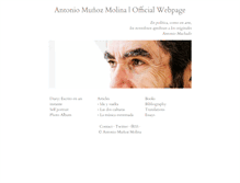 Tablet Screenshot of antoniomunozmolina.net